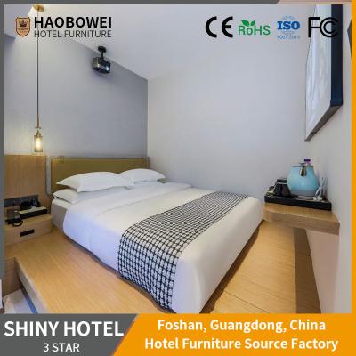 China Customized Luxury Style King Size Bedroom Headboard Set For Hotel Furniture à venda