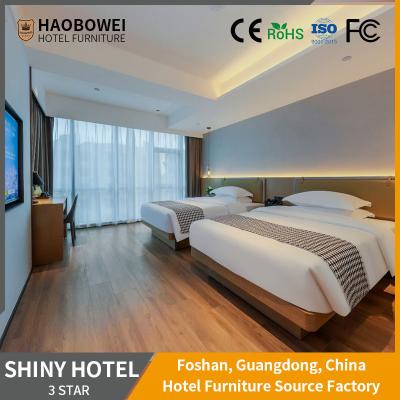 China Resort Hotel Furniture Custom Modern Style Standard King Size Bedroom Set à venda