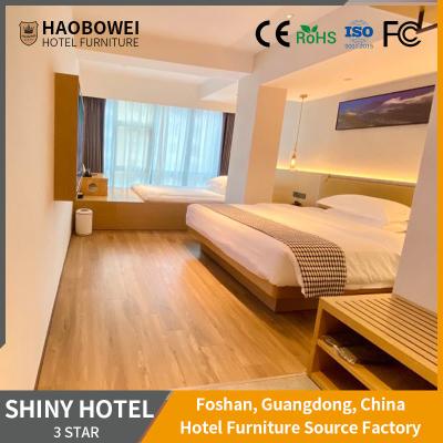 China Resort Hotel Foshan King Size Bedroom Furniture Set Customization For Personalization à venda