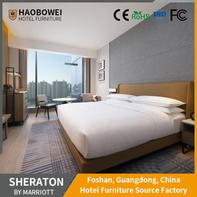 China Business Furniture King Size Bedroom Set For Sheraton By Marriott Resort Foshan Hotel for sale