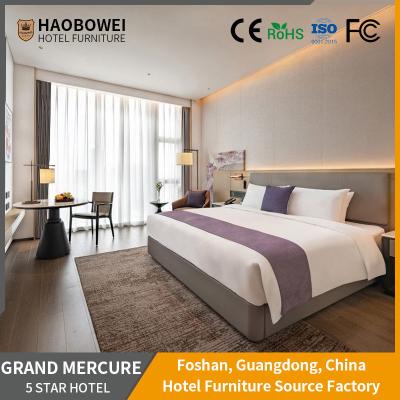 China Hotel Furniture Foshan Modern King Size Bedroom Set Apartment Headboard Custom 5 Year zu verkaufen