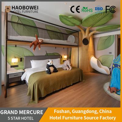 China Customizable King Size Bedroom Set with Solvent-Free Anti-Fouling Leather Headboard for sale