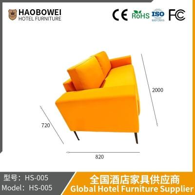 China Guangdong Foshan Haobowei Mobiliário High-End Hotel Sofa, Fazer Hotel Lobby Área de Negociação Escritório Sofa Geral à venda