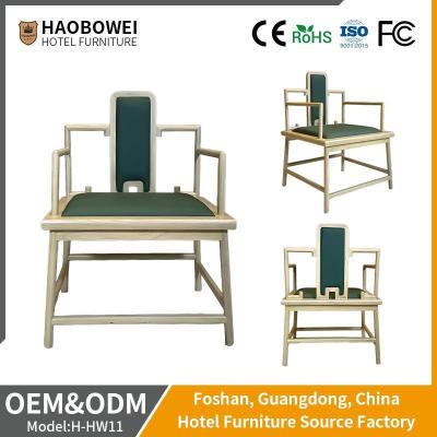 China                    Chinese Style Ash Wood Living Room Lobby Home Hotel Furniture Factory Chair              for sale