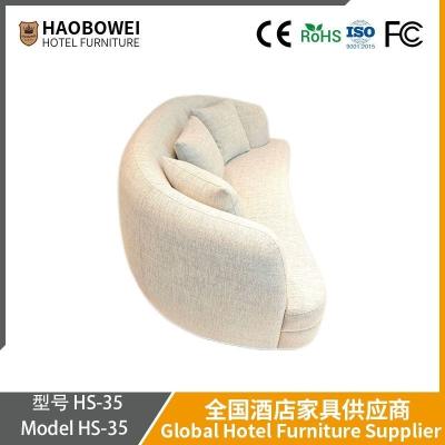 China Sofá de tejido minimalista italiano para casas de gran tamaño Sofá Connery Sofá moderno de lujo de lujo de alta gama Sofá de muebles Foshan para sala de estar en venta