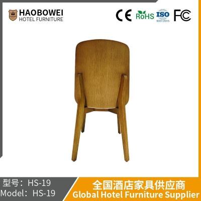 China Cadeiras de mesa de madeira maciça modernas simples de banco traseiro estilo creme Wabi Sabi Ash Cadeiras de sala de jantar de madeira à venda