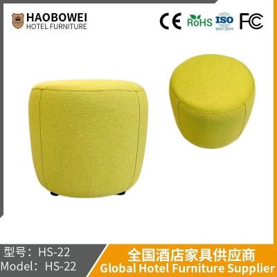 Chine Sofa paresseux pédale de bureau mobilier de mode petit tabouret rond Tatami technologie créative pédale de tissu à vendre