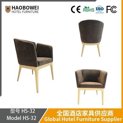 Китай Haobowei Luxury Dining Chair для домашнего использования, итальянский минималистский высококлассный гостиничный стол для переговоров, простой ресторанный стул, тканинный стул для обеденного стола продается