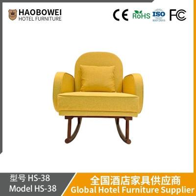 China Silla mecedora moderna de lujo ligera, reclinable para adultos, balcón, hogar, ocio, almuerzo, descanso, silla mecedora, sala de estar, luz, lujo en venta