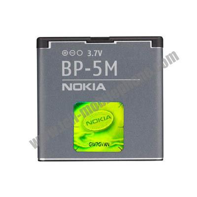 China batería para teléfono portátil de la célula de la alta capacidad 900mAh con 3.7V BP-5M para Nokia en venta