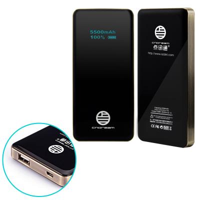 China Eco-friendly Slim Li-Polymer Power Bank 5000mAh mobile phone portable power pack for sale