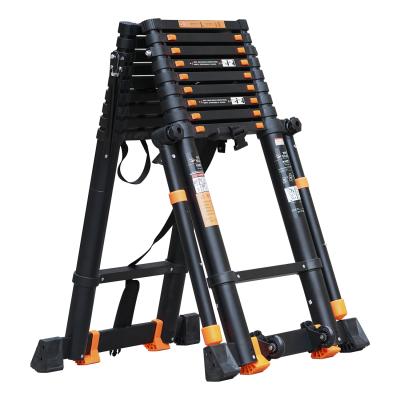 China Bamboo telescopic folding ladders midoli folding warehouse ladder for sale