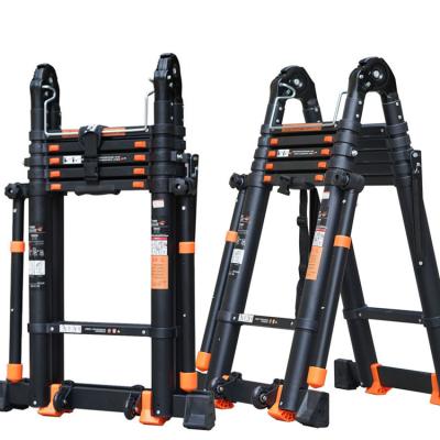 China Multipurpose Portable Folding Ladders Five-step telescopictelescopic ladder for home and outdoor lidl for sale