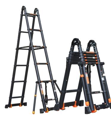 China Mobile Folding Ladders Aluminum Alloy Folding Ladder For Modern Electricians for sale