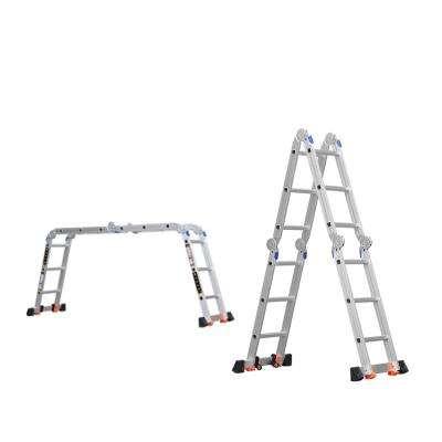 China Aluminum Alloy High Altitude Manufacturer Custom Folding Ladders Construction Folding Ladder for sale