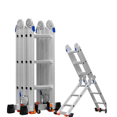 China Telescopic Folding Ladders MIDOLI Aluminum Alloy Ladder Lifting Engineering Folding Ladder for sale