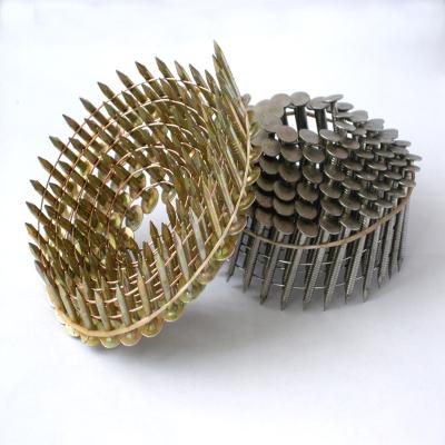 China Cap Roofing Nails Iron Material Q235 Galvanized Coil Roofing Nail for sale