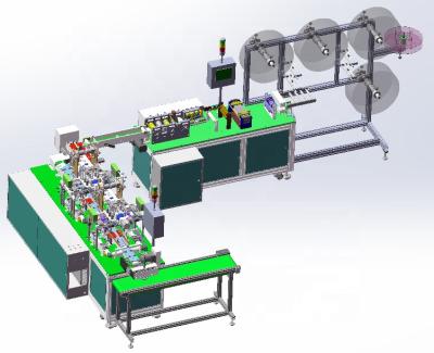 China Mask Making Machine Fully Automatic Facial Mask Making Machine Mask Making Machine Disposable Surgical for sale