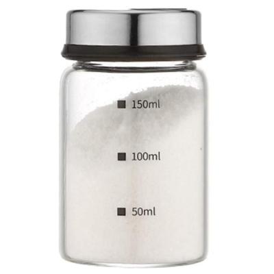 China Casual Hot Sale Storage Kitchen Cook Ware Seasoning Containers Spice Seasoning Glass Jar 150ml for sale