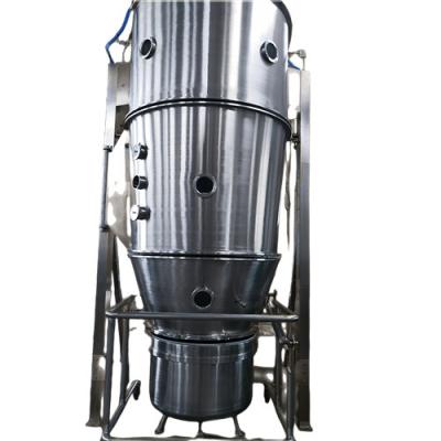 China Granulador de leito fluidizado de aço inoxidável FL300 1500L Fbd secador trabalhando para pós de remédios à venda