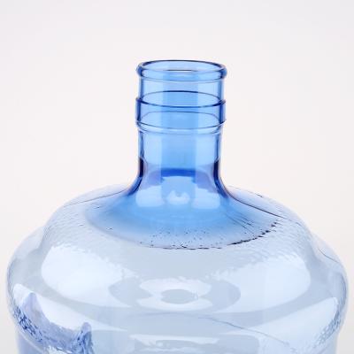 China Plastic PET Bottle 20 Liter 5gallon PET Water Bottle Preform 55MM for sale