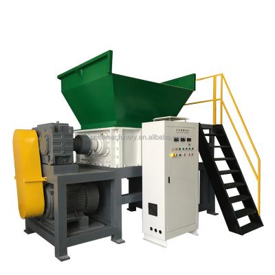 China Garment Shops High Capacity GL1000 1000kg/hr Biaxial Crusher Film Crusher Machine Clothing Shredder for sale