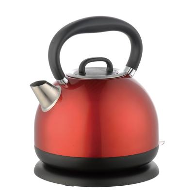 China 360 Degree Base HHB1790 1.7L Home Kitchen Stainless Steel Water Jug Dome Dome Rotating Electric Kettle for sale