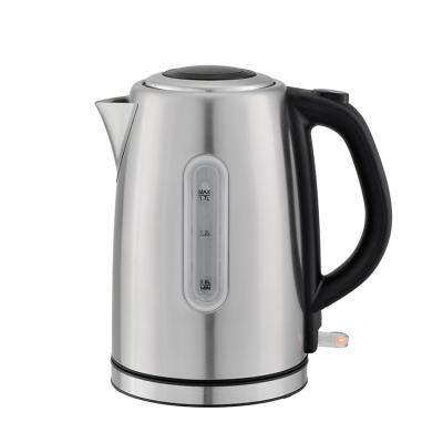 China 360 Degree Base HHB1798 1.7L Otter Rotation Controller SS304 Water Stainless Steel Electric Kettle for sale