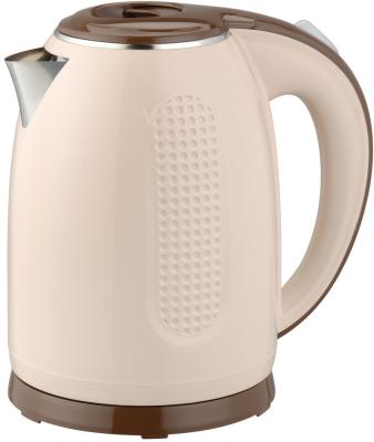 China 360 Cool Rotation Double Wall Base 1.7L Touch Stainless Steel Electric Kettle for sale