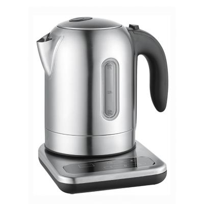 China 360 Degree Rotation Base HHB1755D Luxury Design Keep Function Digital Stainless Steel Electric Kettle Hot for sale