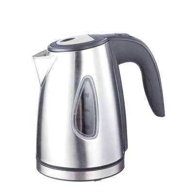 China 360 Degree Rotation High Quality 304 Stainless Steel LED Blue Light Base HHB1015 Electric Water Kettle for sale