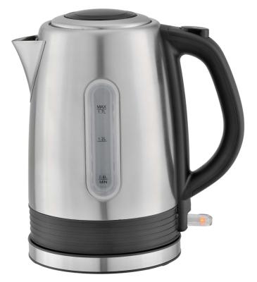 China 360 Degree Rotation 1.7L Hot Sale 2200W UK Controller Stainless Steel Durable Electric Water Kettle for sale