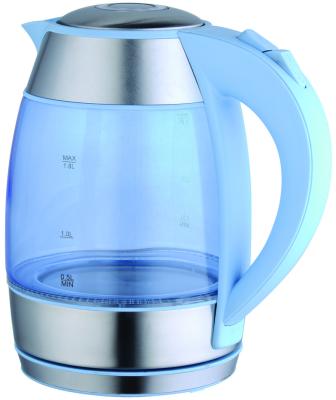 China 360 Degree USA AMAZONE TOP SALES 1.8L Base Quick Boiling Glass Electric Tea Water Kettle for sale