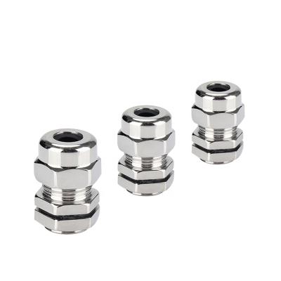 China Indoor & Outdoor Buy It Now PG11 Stainless Steel Cable Glands Waterproof IP68 Grommet Rope Grips for sale