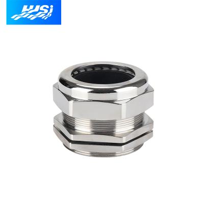 China Indoor and Outdoor Buy it Now PG48 Stainless Steel Cable Glands Waterproof IP68 Grommet Rope Grips for sale