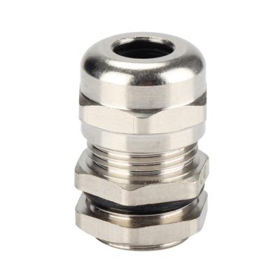 China Indoor & Outdoor Buy It Now Nickel Plated Brass PG7 Cable Glands Waterproof IP68 Grommet Rope Grips for sale