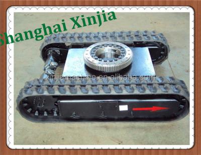 China 40MnB Suppliers China Mini Drilling Rig Rubber Crawler Robot Track for sale