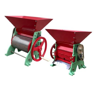 China Peeling coffee beans factory fresh manual coffee bean peeling machine coffee pulper for sale