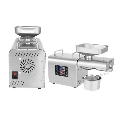 China Household And Commercial Intelligent Stainless Steel Mini Olive Oil Pressing Machines for sale