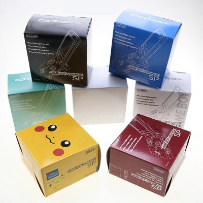 China New Packaging Box Packaging Cardboard Paper Box For GBA PS Game Console Replacement For Gameboy Advance for sale