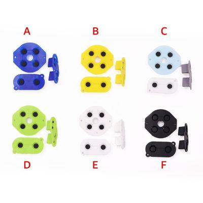 China For GBO Buttons Conductive Colorful Button Rubber Pads Replacement For Gameboy Classic For Fat DMG GBO Select Direction AB GB Go Buttons for sale