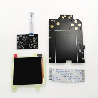 China Plastic V4 DIY ONE Super OSD Larger Size RIP Kit For GameBoy DMG Console DMG IPS LCD Display High Definition IPS LCD Backlight Gigabyte With color for sale