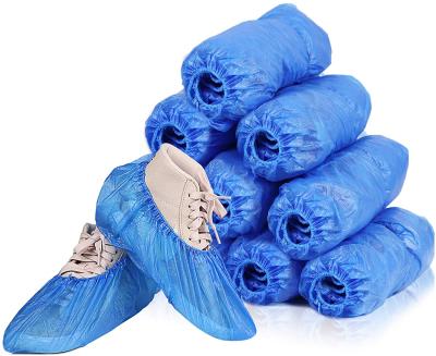 China S&J Factory direct Wholesale non woven disposable cover shoes cpe shoe covers for hospital disposable for sale