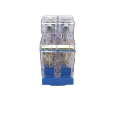 China TV-MCB HKGB1-63/2P 40A 50A 63A 230/400V Transparent Video Miniature Circuit Breaker 3KA-6KA for sale