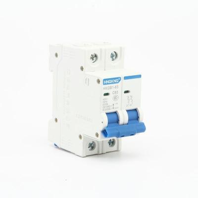 China Overload Miniature Circuit Breaker Mcb Ic60n Ic65n C60n C65n Ic60 Ic65 C60 C65 2p Protection/Short Circuit Protection/Leakage Protection for sale