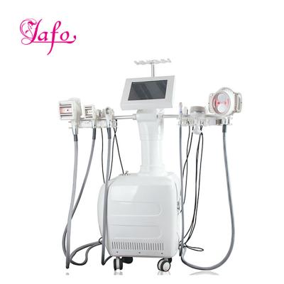 China Ultrasonic Cavitation+Vacuum Liposuction+Laser+Bipolar RF+Roller Massage Slimming Cellulite Massage Machines LF-138 for sale