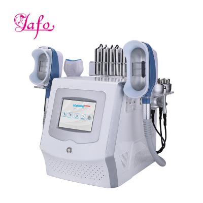 China 2021 Portable cryo 360 Degree Cryolipolysis Machine Cryo therapy cavitation rf Lipo laser cryo 3 handles with double ch for sale