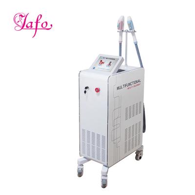 China LF-624 Fast Hair Removal 360 magento Optical System SHR ELIGHT hair removal machine skin care 2 handles for sale