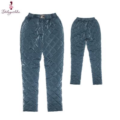 China New Arrival Dark Green Winter Pants Waterproof Fashions Kids Pants And Girl Pants for sale