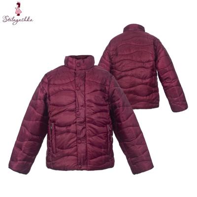 China Custom Stilnyashka Anti-wrinkle Polyester Thick Winter Coat Kids Baby Boys Jackets&Outwears for sale